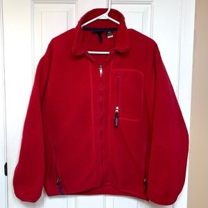 Vintage 1997 Patagonia Synchilla Full Zip Red Fleece Made in USA